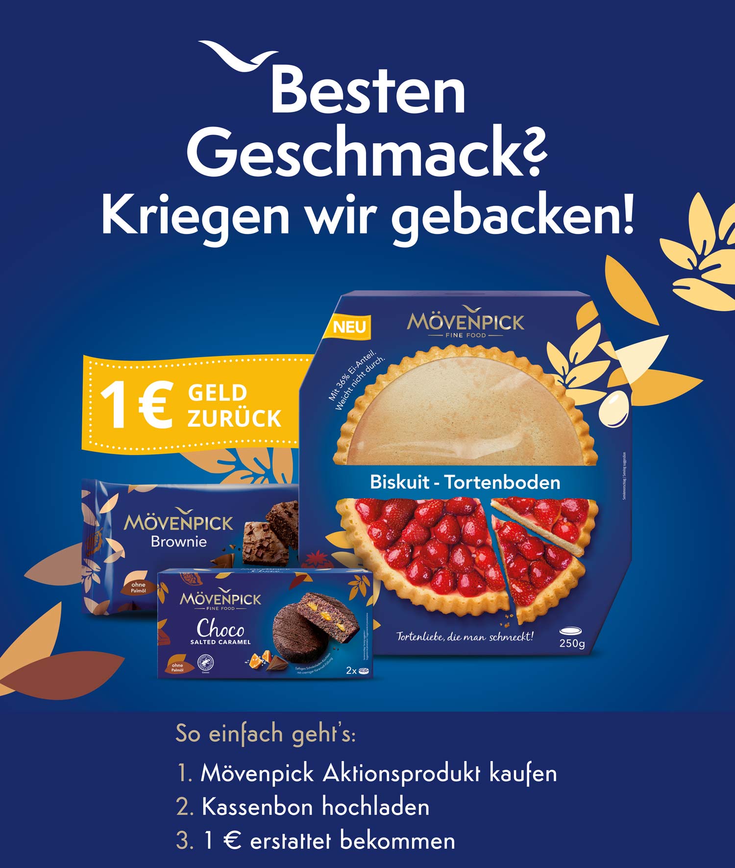 Mövenpick Tortenboden Cashback